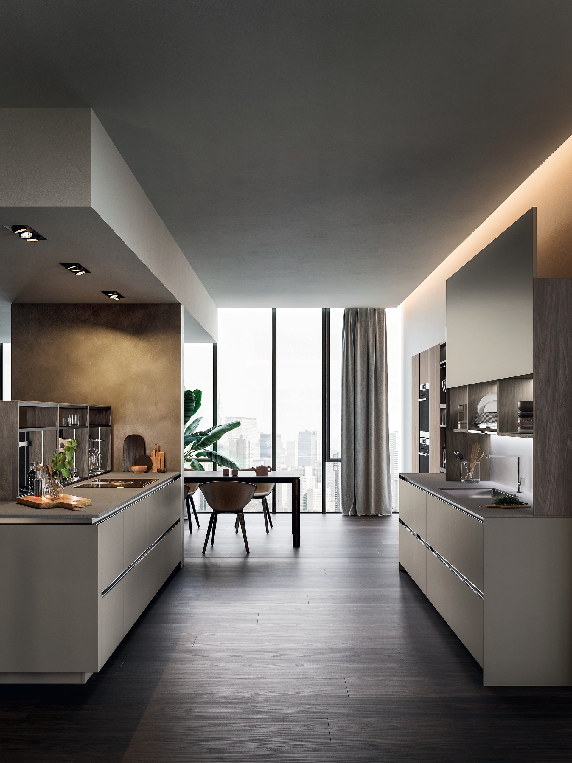 Cucina angolare Snaidero LOFT a Torino - Sconto 55%