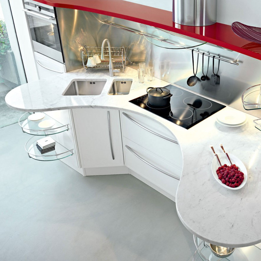 Cucina contemporanea componibile - AF Home Design